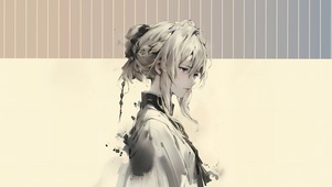 水墨女神