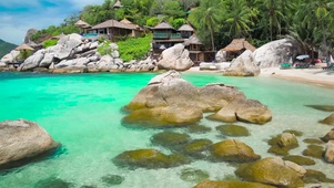 夏日度假海岛