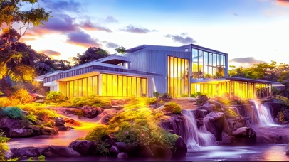 森林里的私人别墅