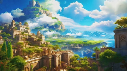 神秘古老中世纪古城堡