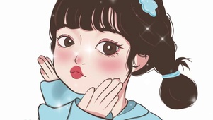 可爱女孩