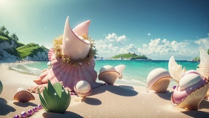 浪漫海滩