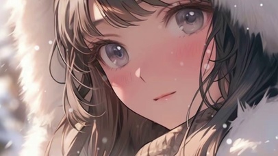 冬日美女