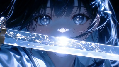 星瞳刀持剑少女 