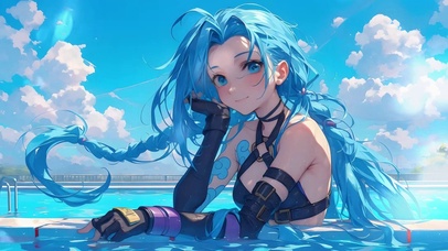 可爱少女 金克斯