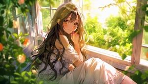 唯美阳光少女