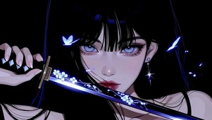 暗黑系刀与蝶影