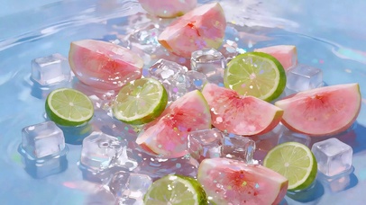 冰柠芭乐  治愈