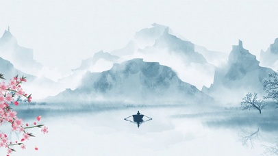 中国风水墨山水