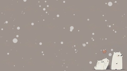 雪地小熊