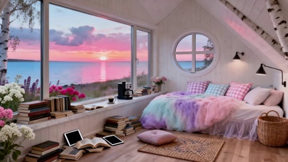 治愈晚霞海景房