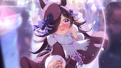 米浴 雪下的约会(赛马娘)