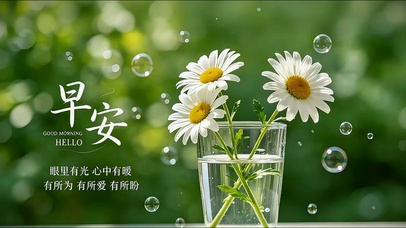 晨起遇温柔