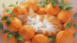 橘子猫咪