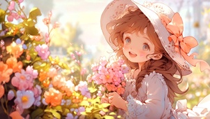 走在春天里