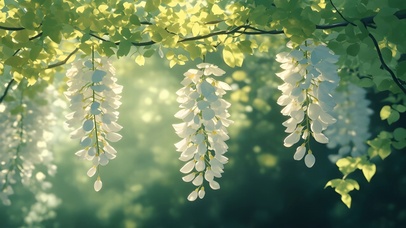 夏日绿荫