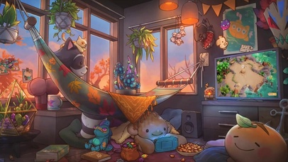 看电视的小浣熊