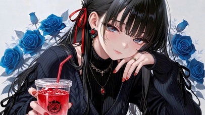 蓝玫瑰少女