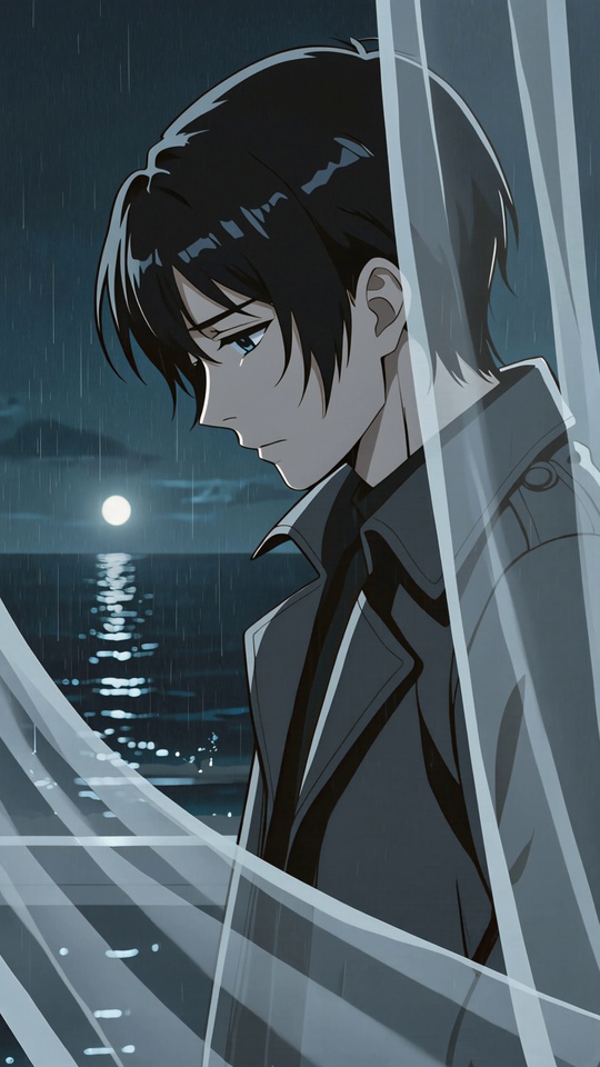 雨夜孤影丨宽屏