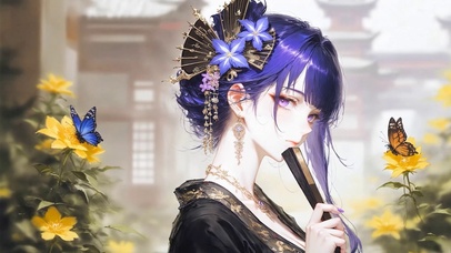 和服女孩