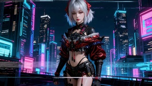 霓虹城市麦晓雯