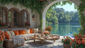 湖畔暖阳下午茶