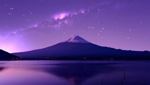 富士山下风景