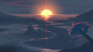 夕阳