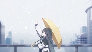 雪中女孩