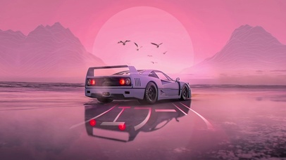 酷炫跑车