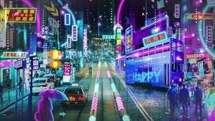 城市夜景