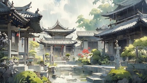 庭院