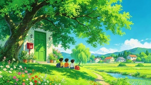 夏日村庄