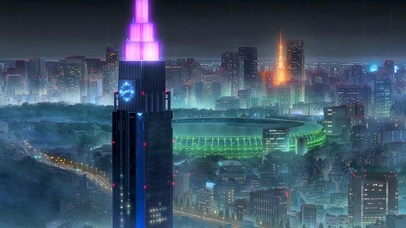 烟雨朦胧 城市之美