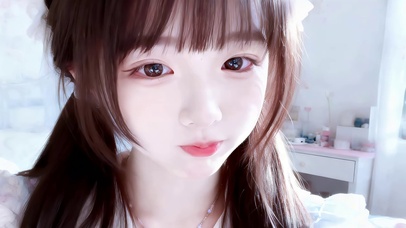 可爱甜甜的女孩