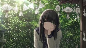 雨天夏日少女