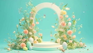 护眼花草树木小清新