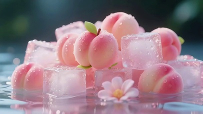 小清新水蜜桃