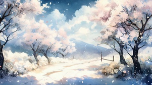 小清新动漫风景