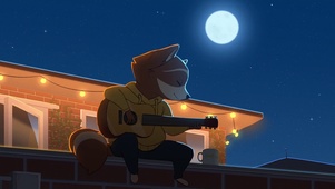 小浣熊的吉他之夜