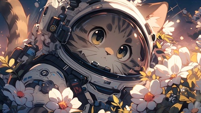 宇航员猫咪