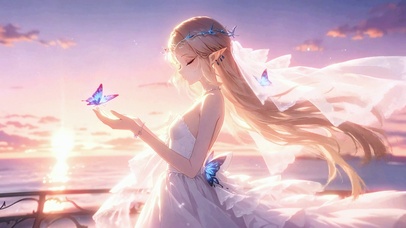 卡提希娅丨蝶挽斜阳丨