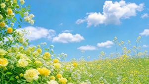 清新花海