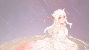 简约少女壁纸