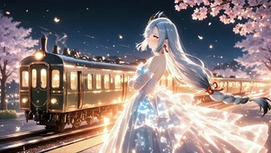 申鹤丨樱夜赴约丨