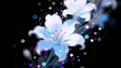 暗夜花韵