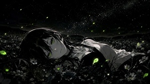 暗夜星空花海蕾塞