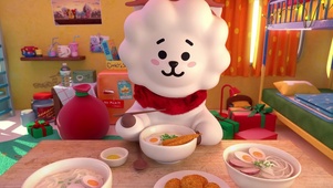 吃面的小羊