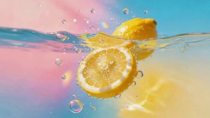 水面柠檬