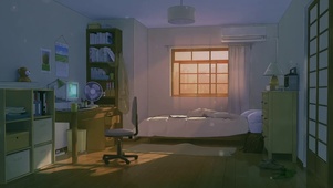 舒适的早晨房间